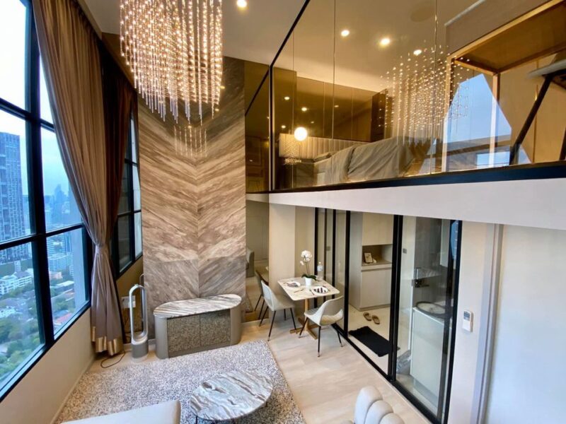 KnightsBridge Prime Sathorn · 1 bedroom · 38 SqM · Floor 38 · Sathorn, Bangkok · Photo 1 KnightsBridge Prime Sathorn 1-bedroom Condo in Sathorn, Bangkok – photo 1