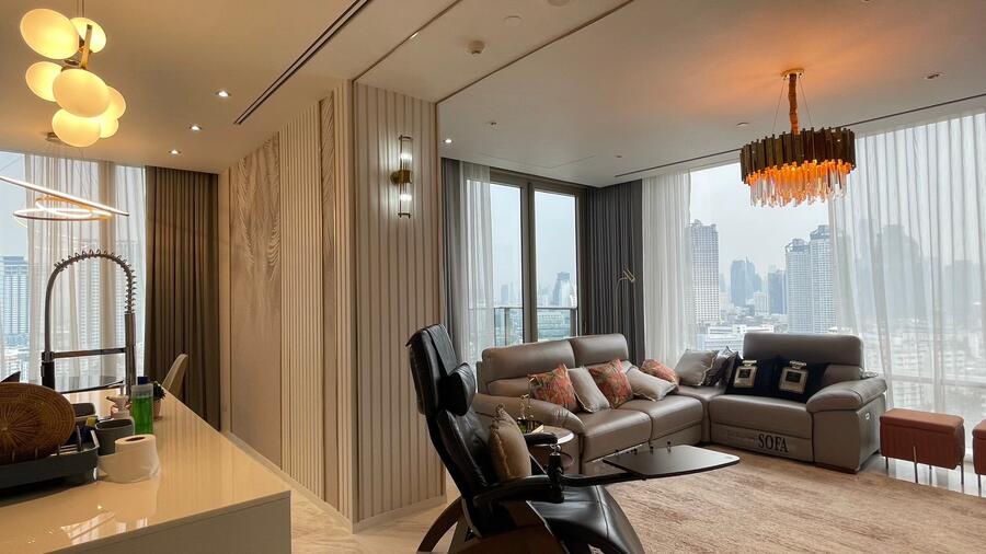 Four Seasons Private Residences · 2 bedroom · 115 SqM · Floor 17 · Sathorn, Bangkok · Photo 3 Four Seasons Private Residences 2-bedroom Condo in Sathorn, Bangkok – photo 3